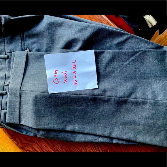 Ralph Lauren Other - Ralph Lauren Mens grey, cuffed dress pants 36W, 32L Bundle4MoreDiscount!!
